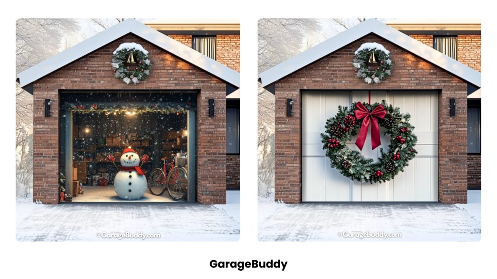 Garage Door for Christmas