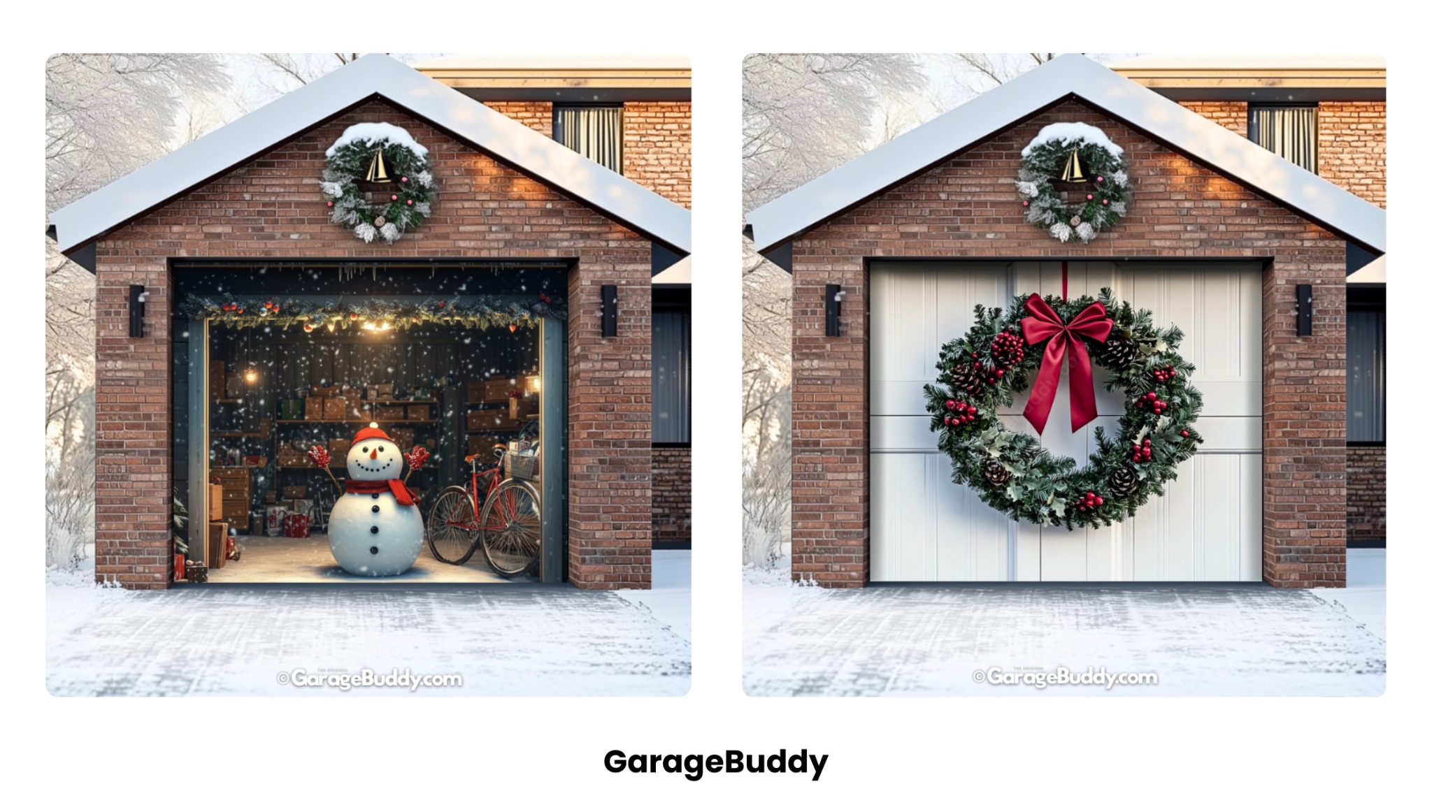 Garage Door for Christmas